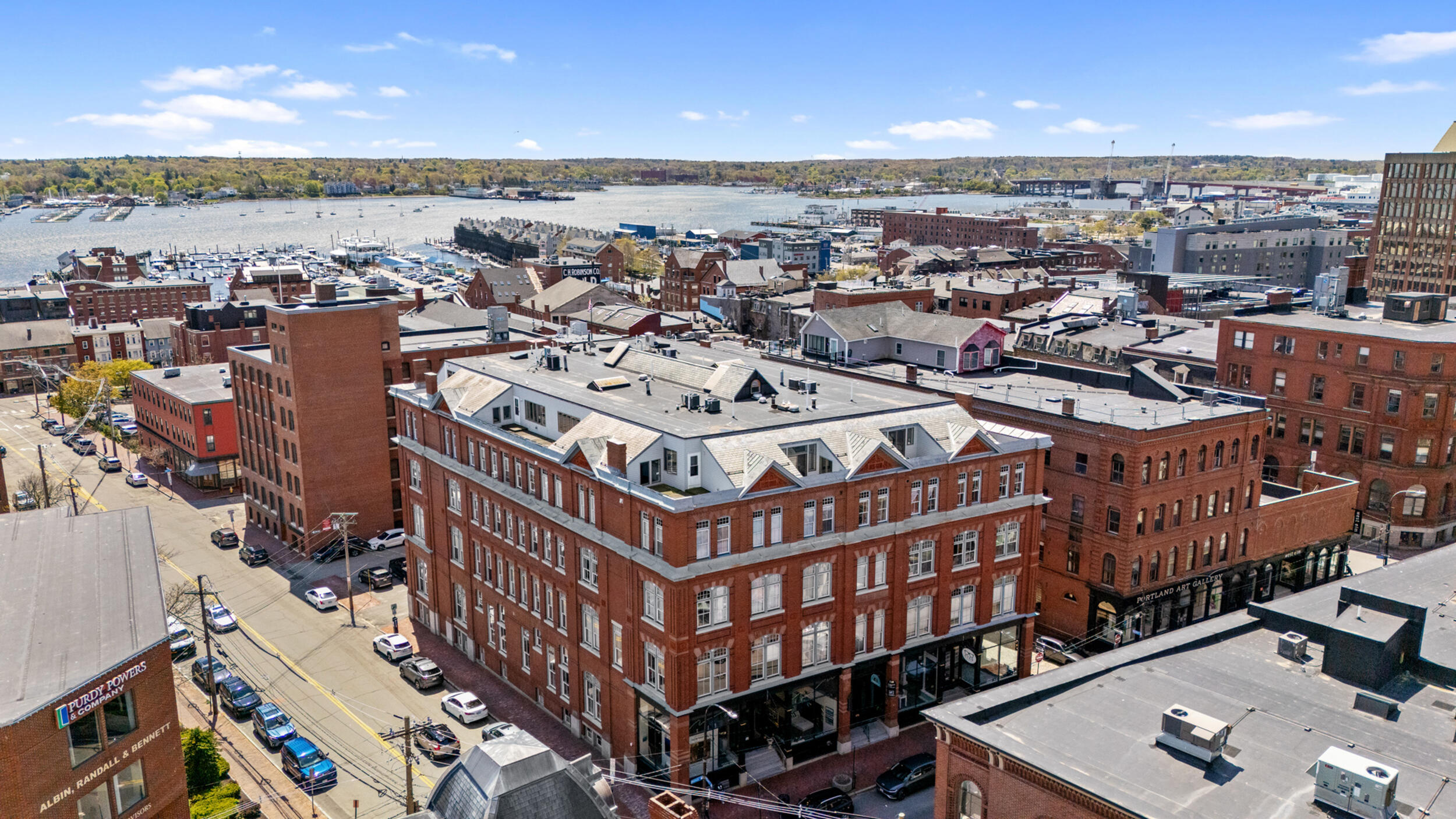 150 Middle Street, Unit 2G Portland, ME 04101 - Photo 28 of 29 150 middle st unit 2-g, portland drone-1