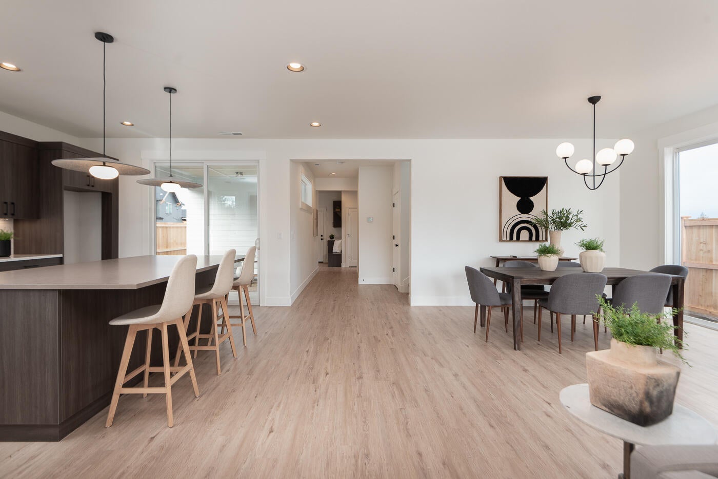 Dining Area and Kitchen