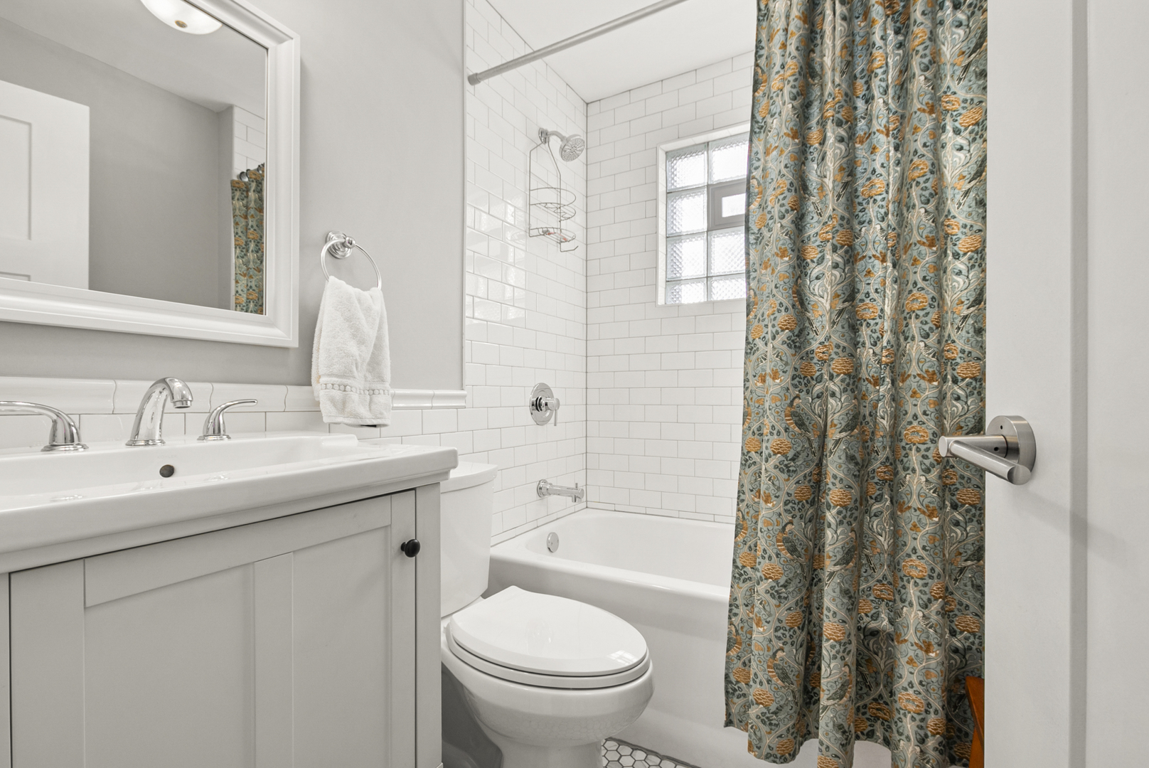 1885 West 108th Place Chicago, IL 60643 - Photo 14 of 31 a bathroom with a sink toilet and shower