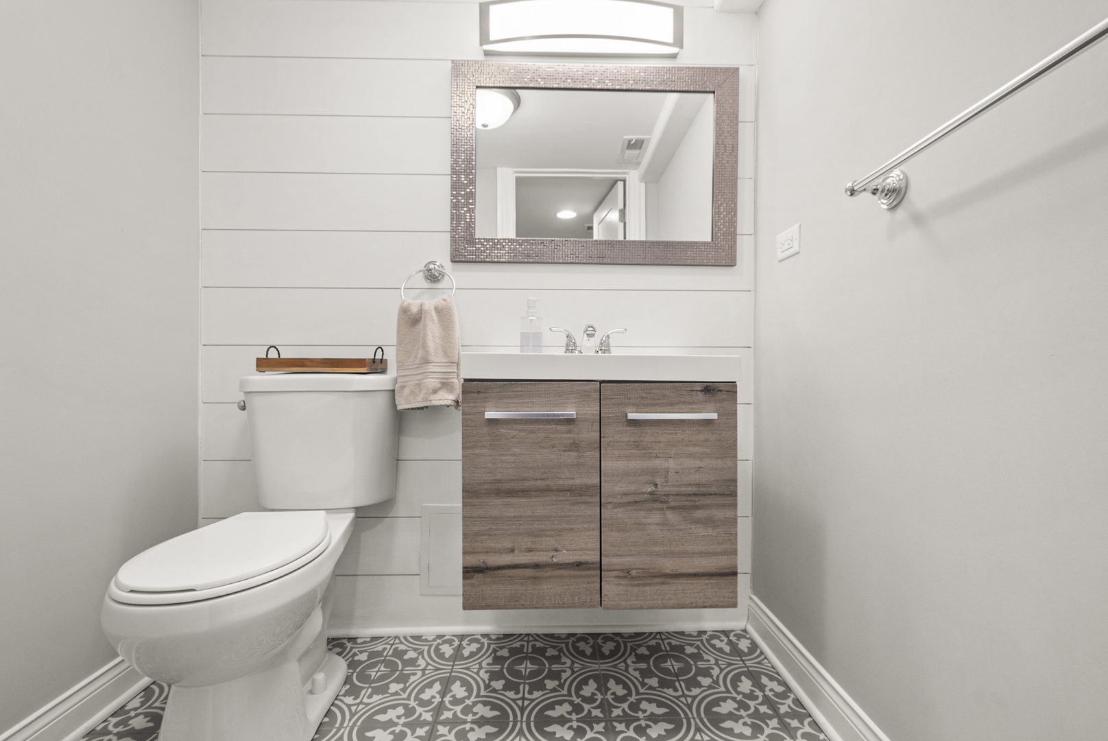 1885 West 108th Place Chicago, IL 60643 - Photo 25 of 31 a bathroom with a toilet a sink and vanity