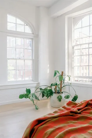a vase of flowers sitting on a table with a window