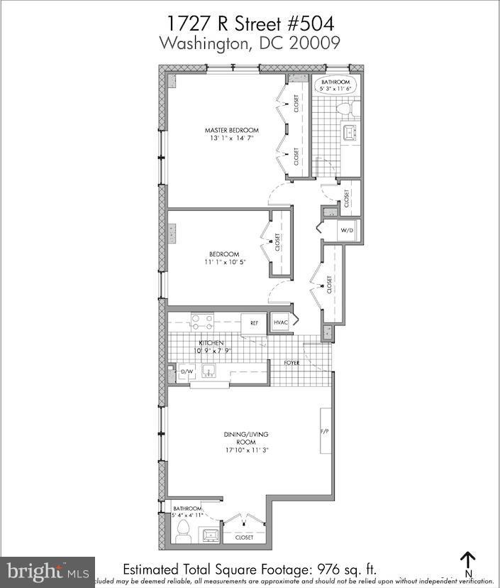 1727 R Street Northwest, Unit 504 Washington, DC 20009 - Photo 25 of 30 Interior (General)