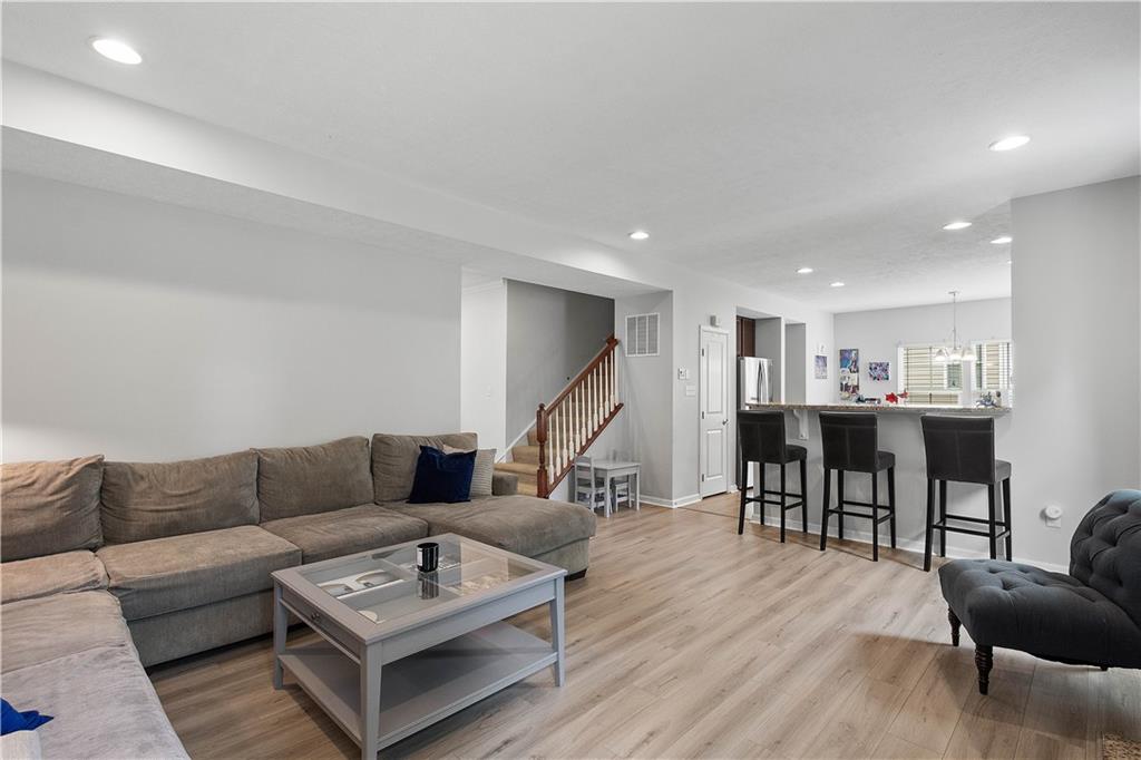 5018 Firwood Drive Canonsburg, PA 15317 - Photo 11 of 50 a living room with furniture and kitchen view