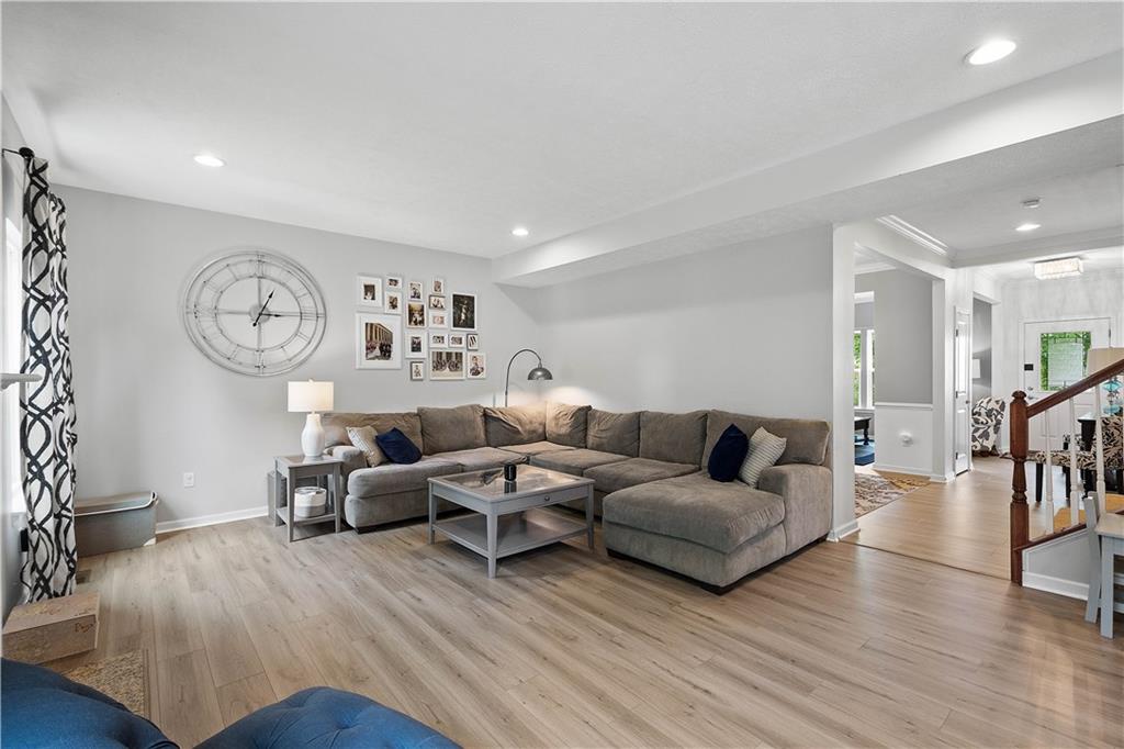 5018 Firwood Drive Canonsburg, PA 15317 - Photo 10 of 50 a living room with furniture and a wooden floor