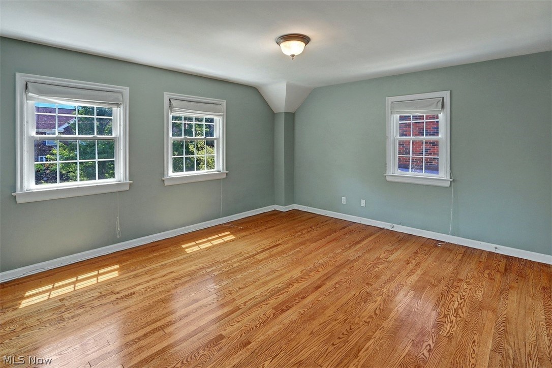 3451 Edison Road Cleveland Heights, OH 44121 - Photo 10 of 18 The lovely hardwood floors continue on the second floor. This is the master bedroom.