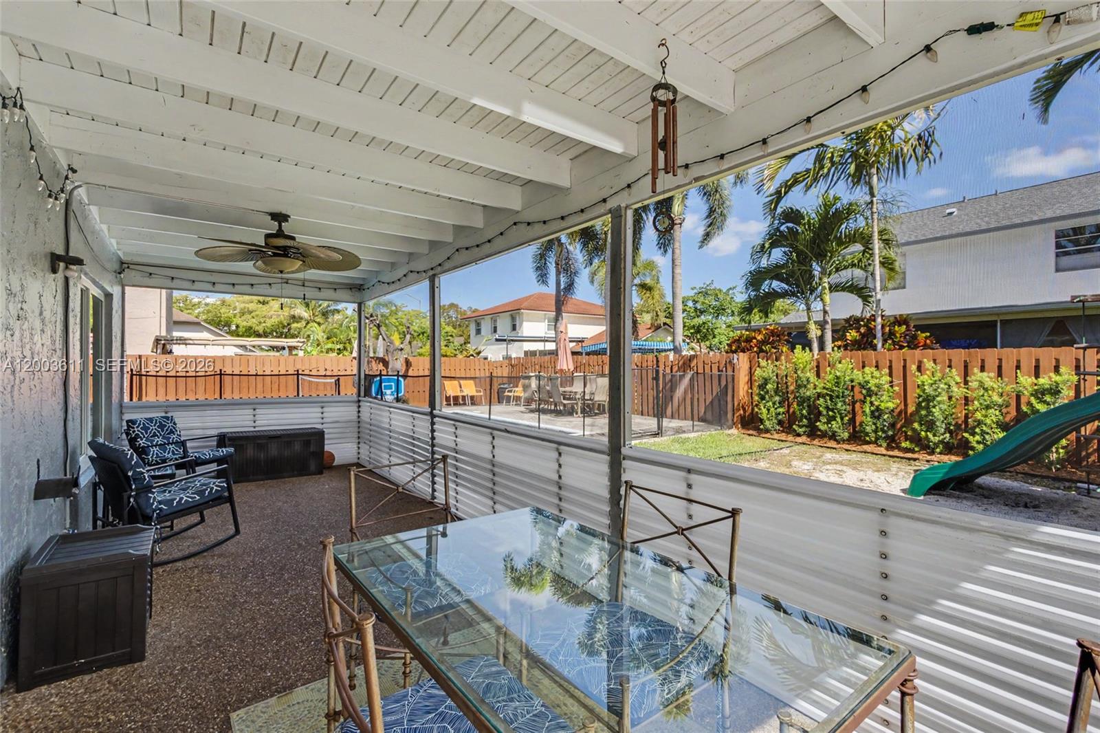 7941 Northwest 3rd Place Plantation, FL 33324 - Photo 15 of 51 a outdoor living space with patio furniture