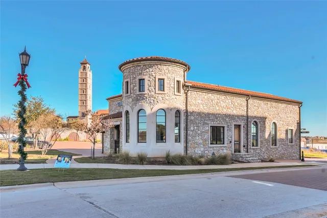 a view of a house with a patio