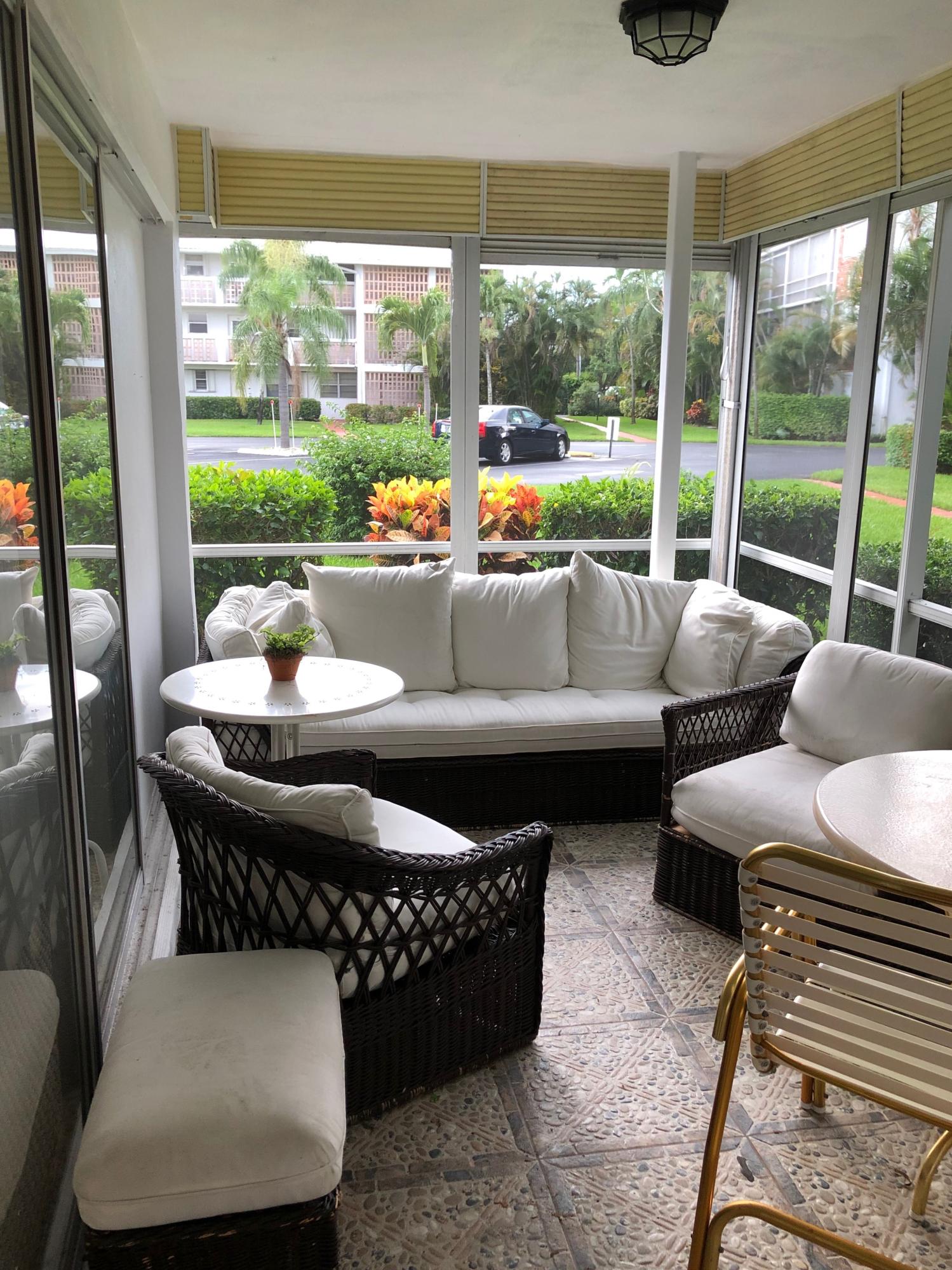 25 Southeast 13th Street, Unit A1 Boca Raton, FL 33432 - Photo 16 of 24 SCREENED PORCH