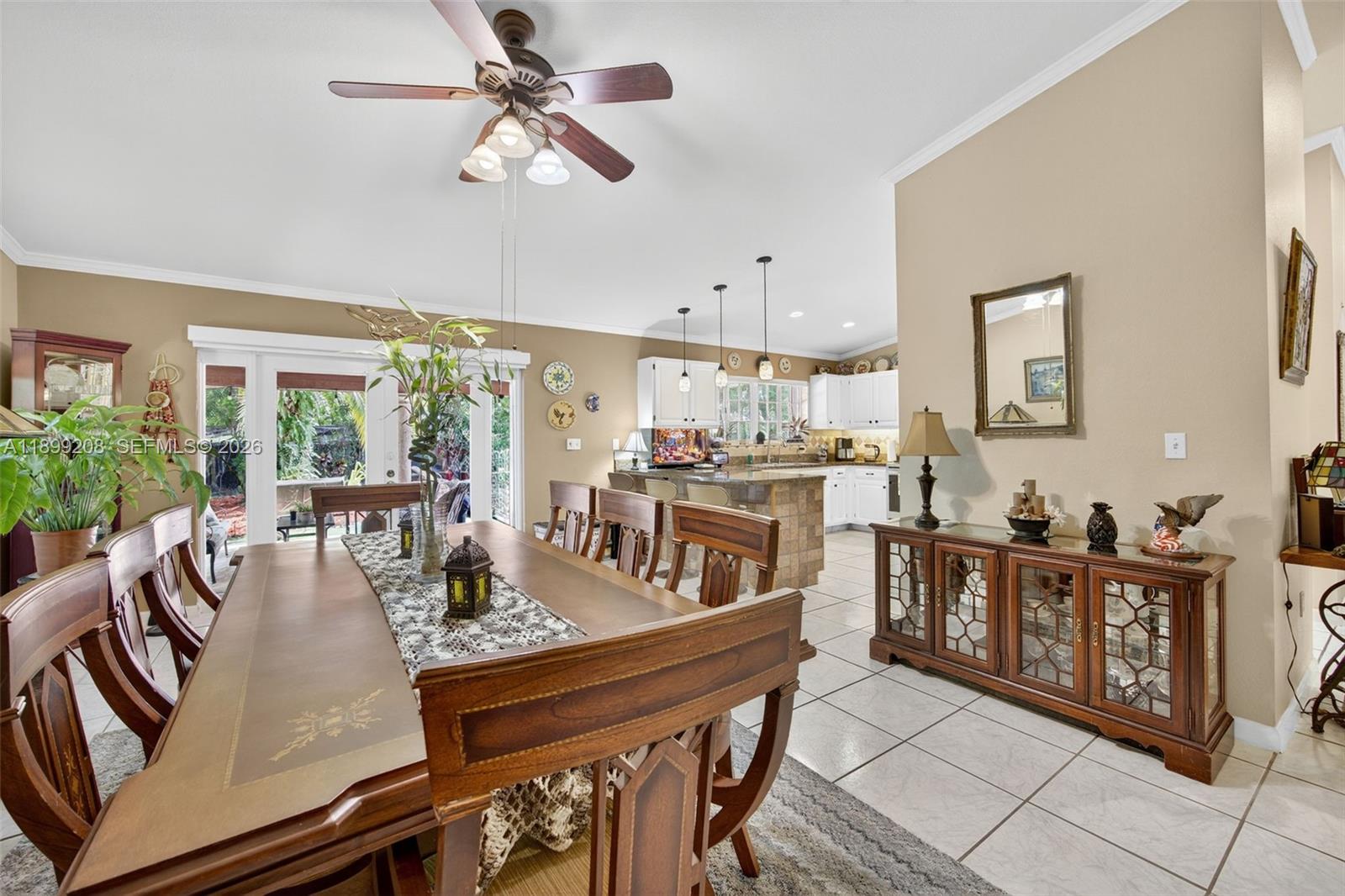 28241 Southwest 157th Court Homestead, FL 33033 - Photo 17 of 52 a view of a dining room with furniture window and outside view
