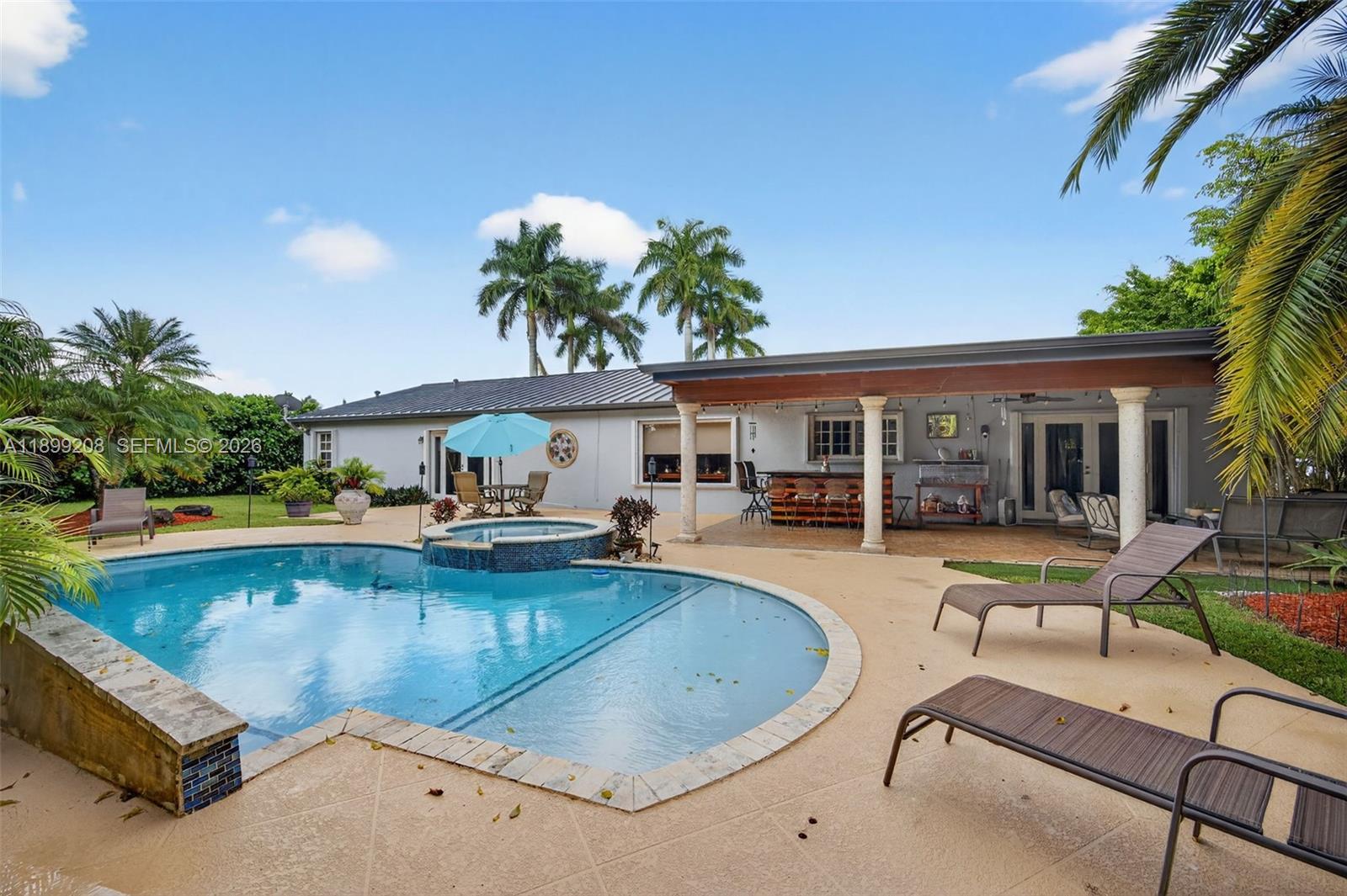 28241 Southwest 157th Court Homestead, FL 33033 - Photo 3 of 52 a view of a house with swimming pool and sitting area