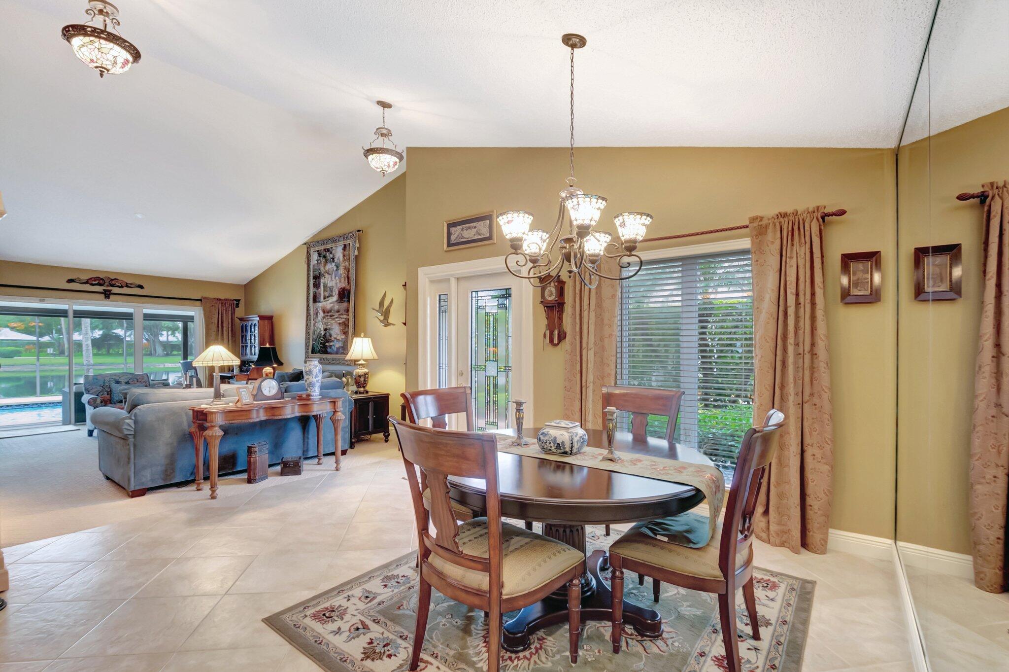 9758 Erica Court Boca Raton, FL 33496 - Photo 12 of 74 Dining area, Living room