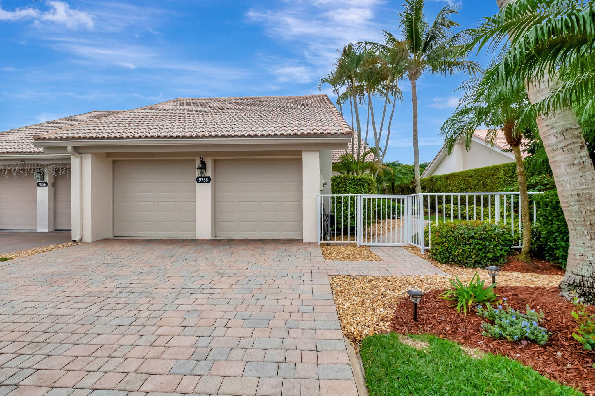 9758 Erica Court Boca Raton, FL 33496 - Photo 2 of 74 Pavered Driveway , Courtyard Enterance