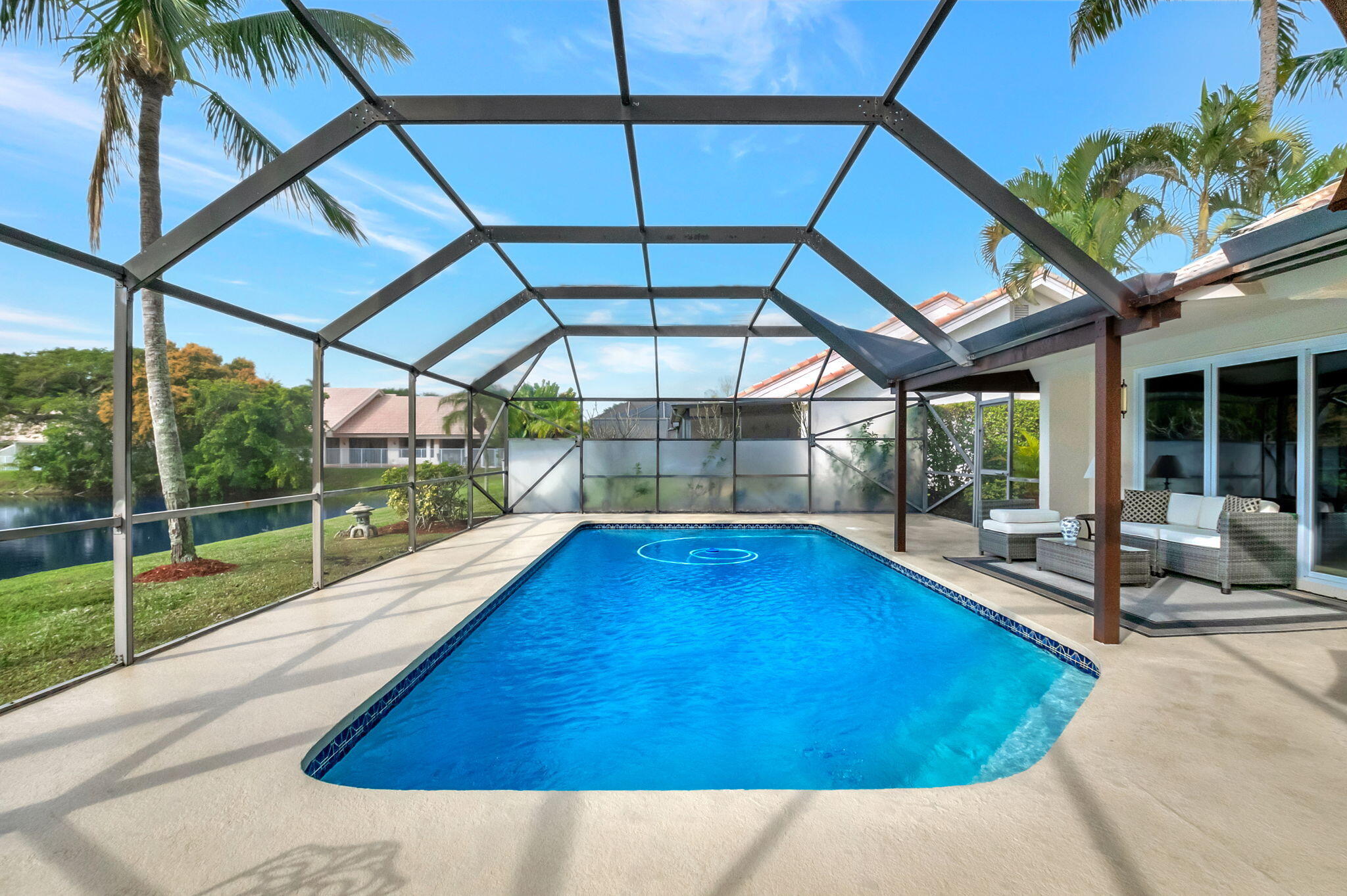 9758 Erica Court Boca Raton, FL 33496 - Photo 34 of 74 Beautiful pool and patio