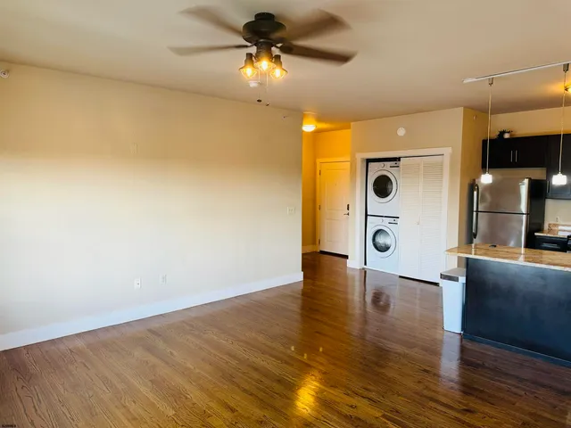 a view of livingroom with furniture and wooden floor