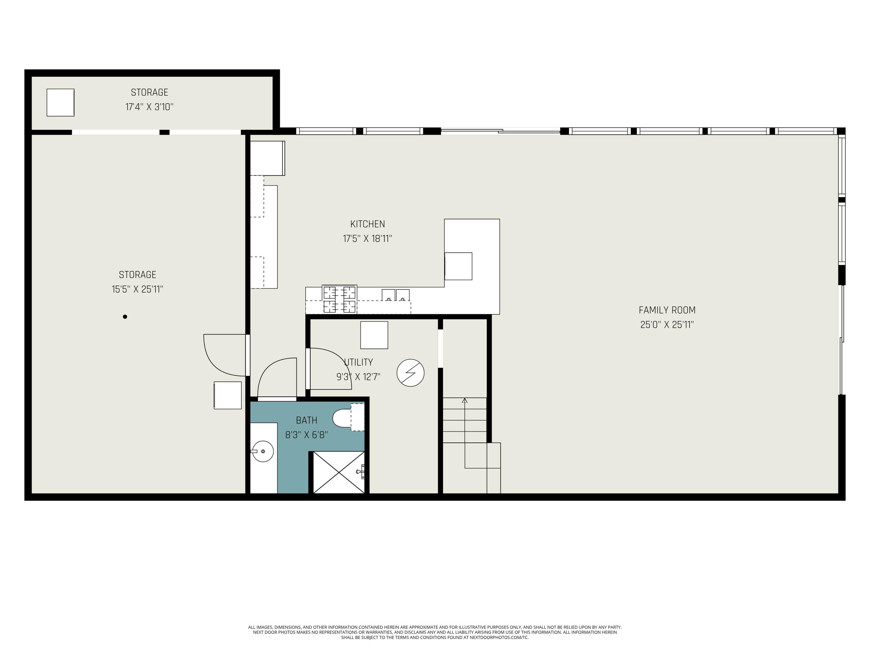 3434 North Amber Road Scottville, MI 49454 - Photo 29 of 32 Basement Photo