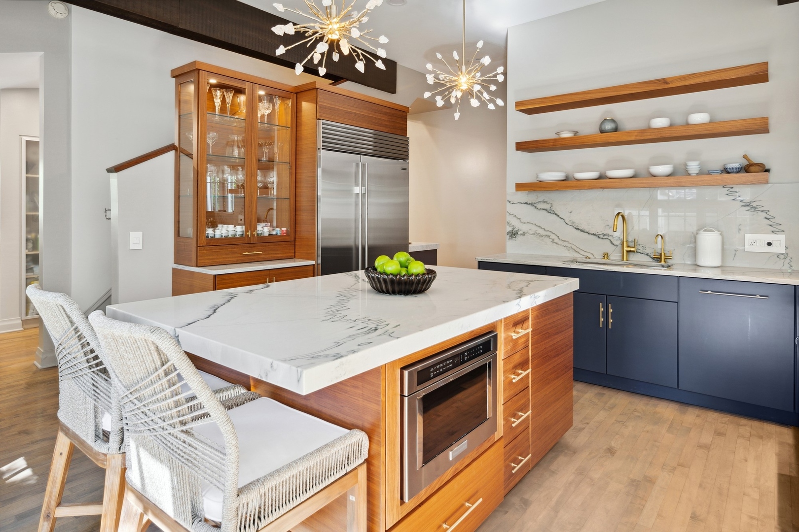 417 East Deerpath Road Lake Forest, IL 60045 - Photo 12 of 43 a kitchen with a sink and cabinets