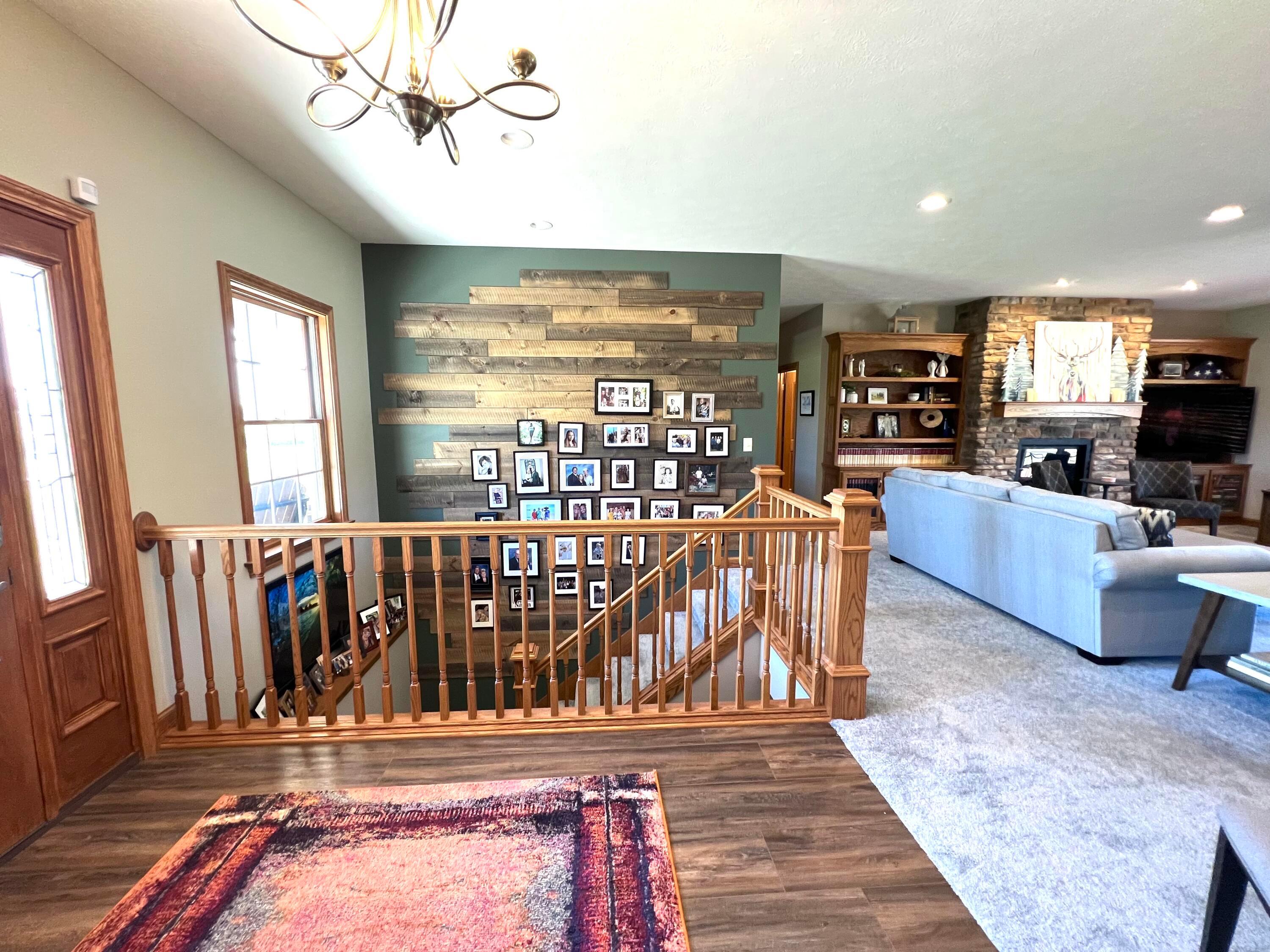 4387 Mahar Road Springfield, OH 45502 - Photo 6 of 71 Open Staircase to finished lower level