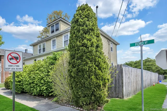 a view of a multi story tree