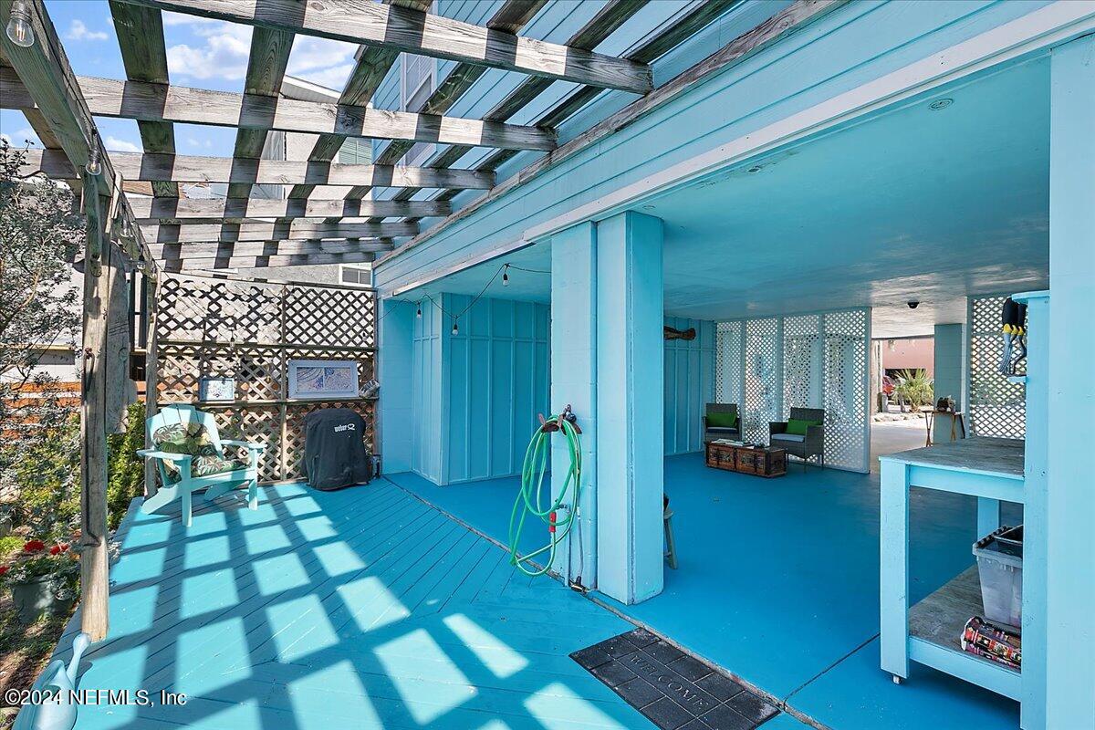 5705 Rudolph Avenue St. Augustine, FL 32080 - Photo 30 of 37 30-Deck and Covered Patio
