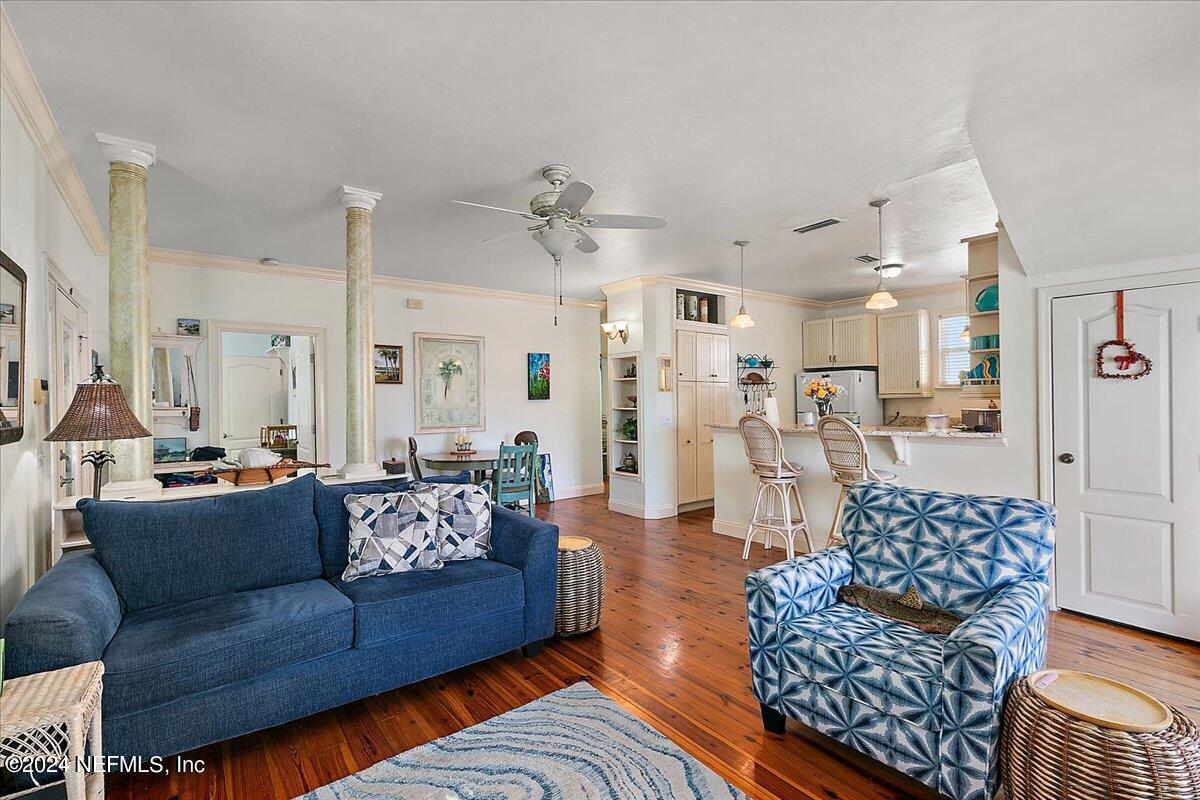5705 Rudolph Avenue St. Augustine, FL 32080 - Photo 9 of 37 09-Living Room