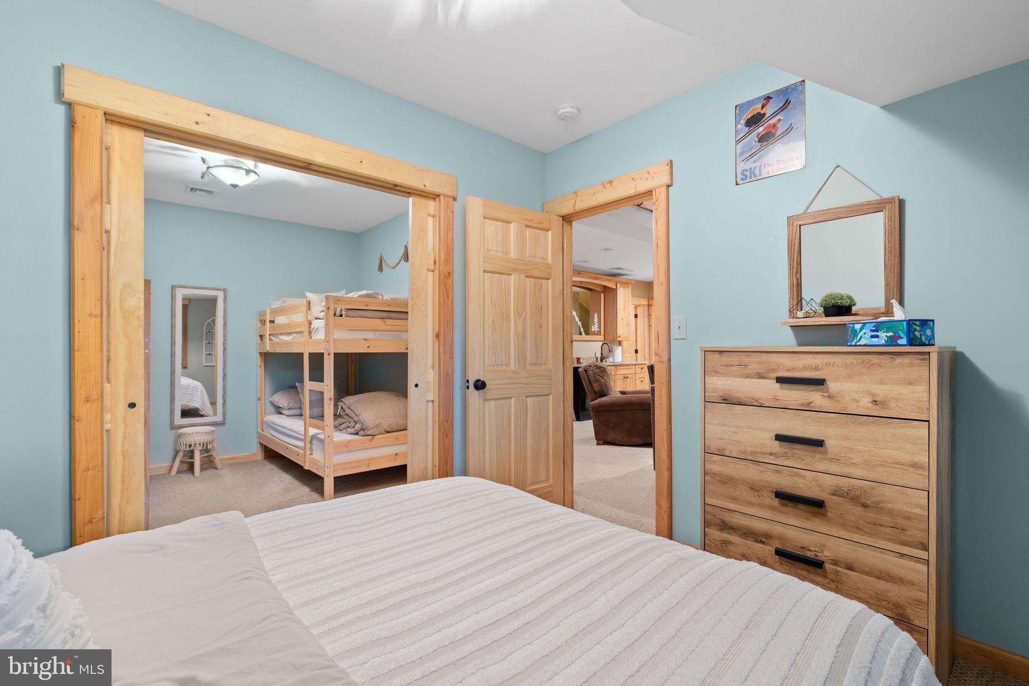 18 Sugarloaf Lane Hazleton, PA 18202 - Photo 46 of 85 a bedroom with a bed and wooden floor