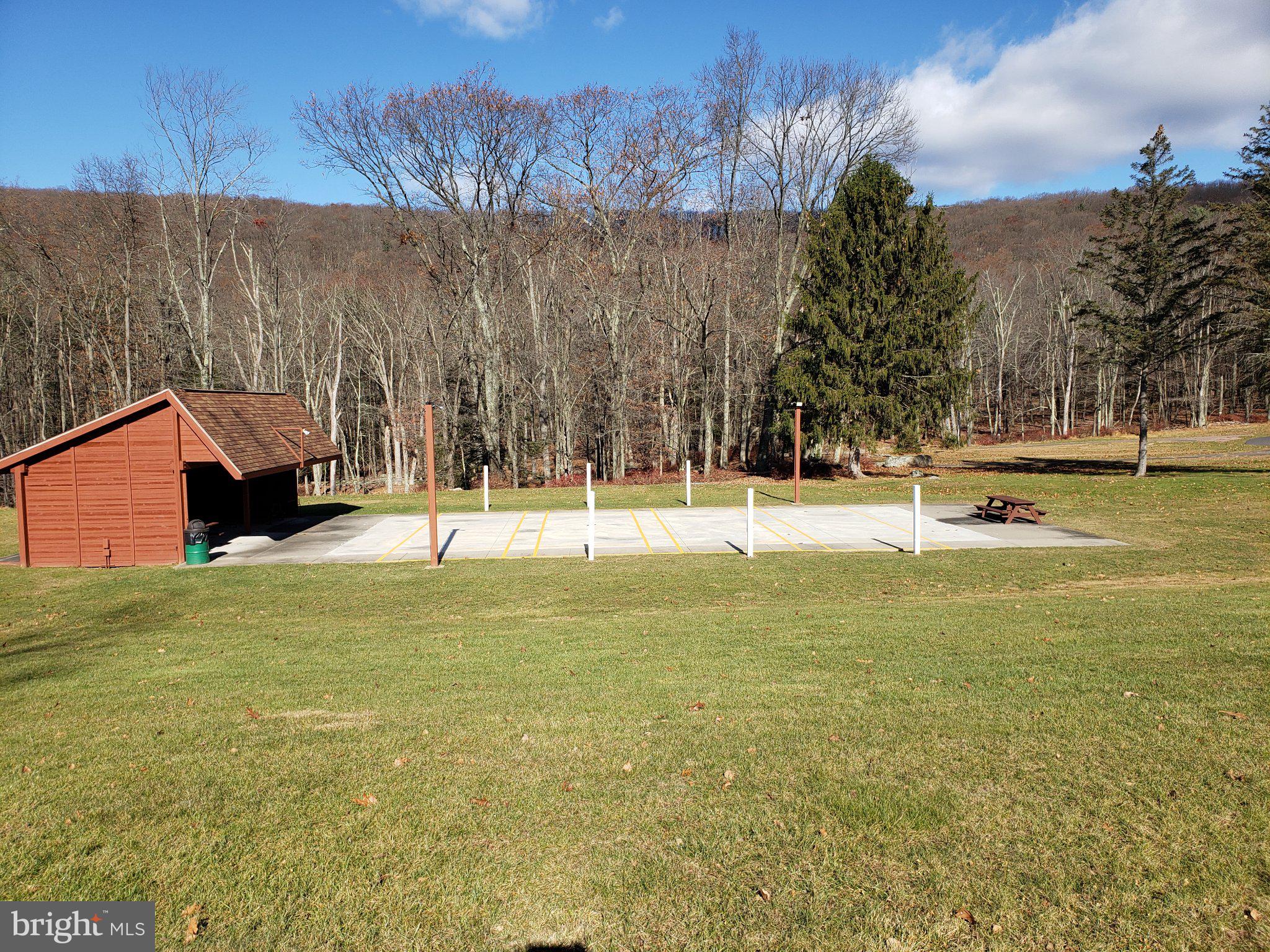 18 Sugarloaf Lane Hazleton, PA 18202 - Photo 76 of 85 a view of yard with swimming pool and trees