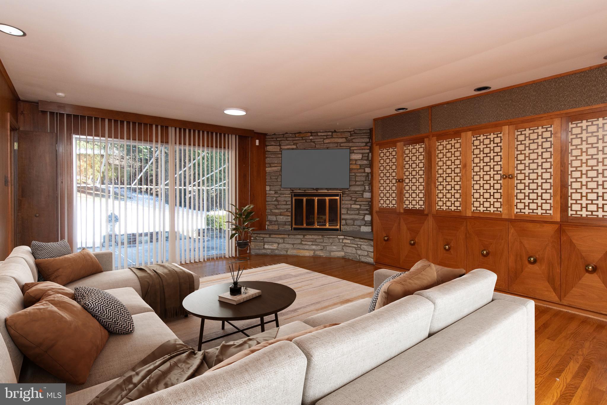 1201 Ricewynn Road Wyncote, PA 19095 - Photo 20 of 53 a living room with furniture and a large window