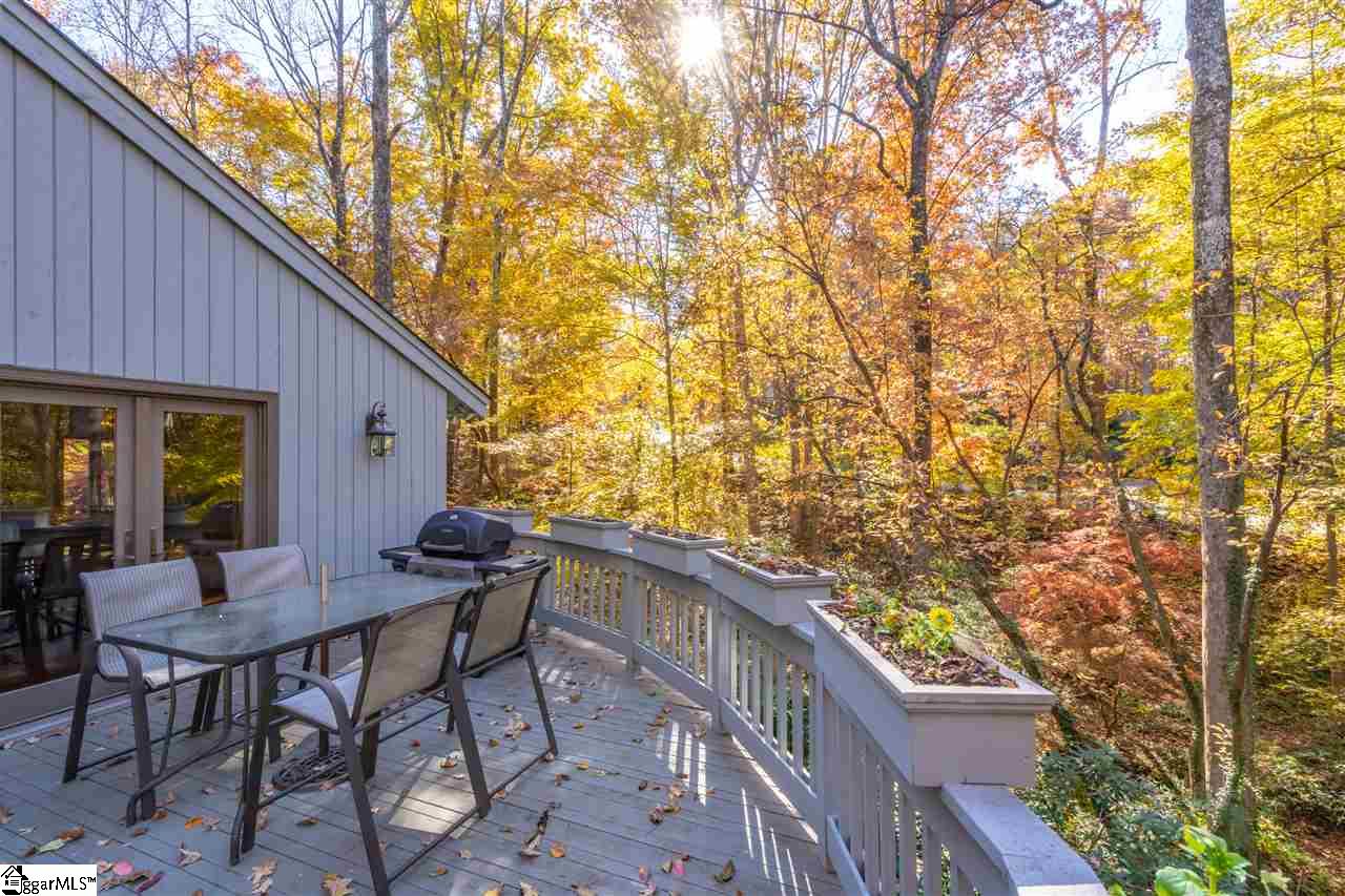 1111 Wembley Road Greenville, SC 29607 - Photo 12 of 35 Access from Kitchen/Breakfast/Dining overlooks creek and patio.