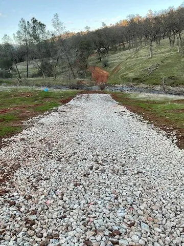 a view of a lake with a mountain in the back