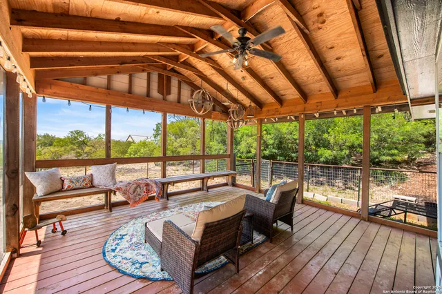 a view of a house with patio