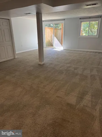 a view of a yard with porch