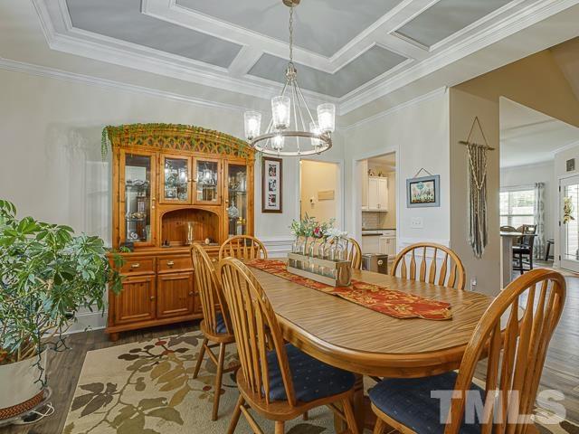 40 Fisher Road Lillington, NC 27546 - Photo 10 of 47 a view of a dining room with furniture window and outside view