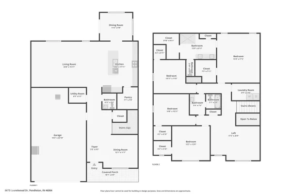 $399,000 | 6673 Laurelwood Drive, Pendleton, IN 46064