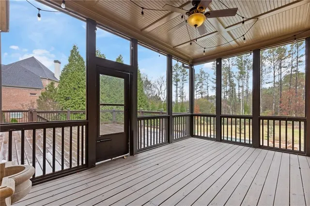 a view of a house with a swimming pool