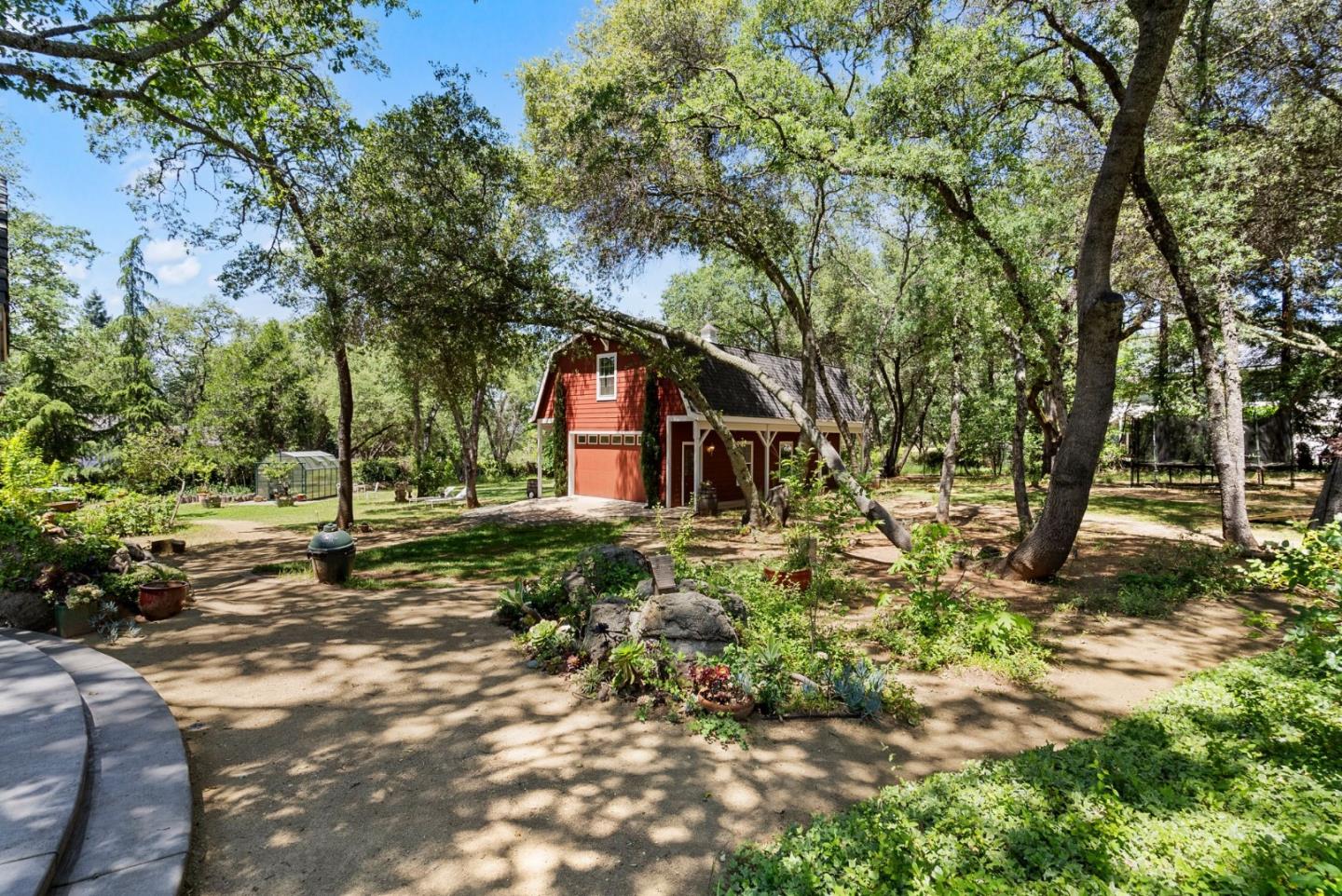 5431 Milton Ranch Road Shingle Springs, CA 95682 - Photo 54 of 57 a backyard of a house with lots of green space