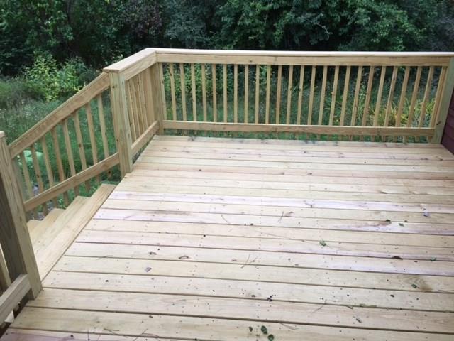 5612 Bennoch Road Lagrange, ME 04453 - Photo 28 of 36 Back Deck