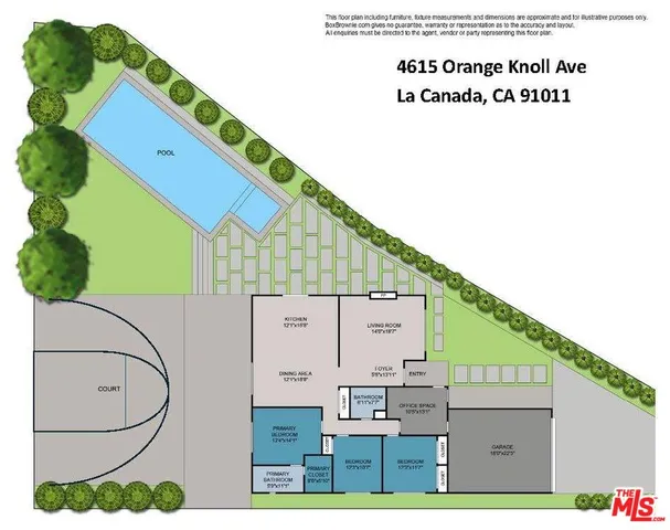 $1,949,000 | 4615 Orange Knoll Avenue, La Canada Flintridge, CA 91011