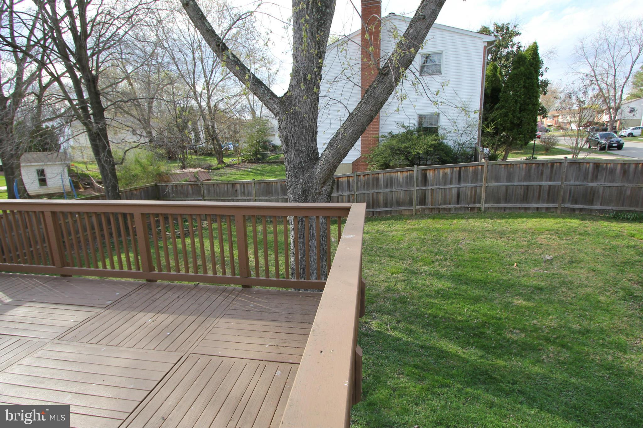 4900 Kaye Road Woodbridge, VA 22193 - Photo 29 of 30 Large privacy-fenced backyard w/ deck, patio, shed