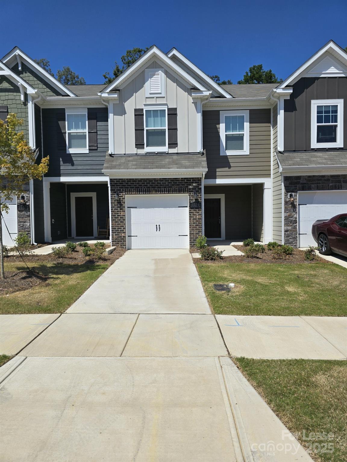 3519 Secrest Landing Monroe, NC 28110 - Photo 1 of 25 a front view of a house with a yard