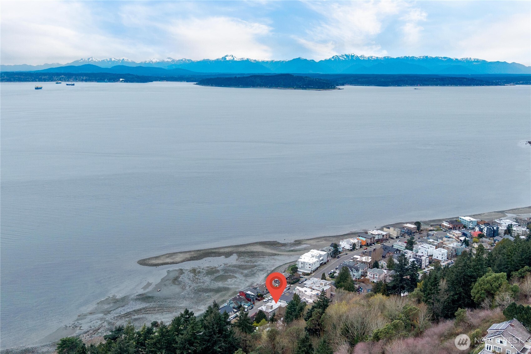 4226 Beach Drive Southwest, Unit 102 Seattle, WA 98116 - Photo 16 of 20 a view of a lake