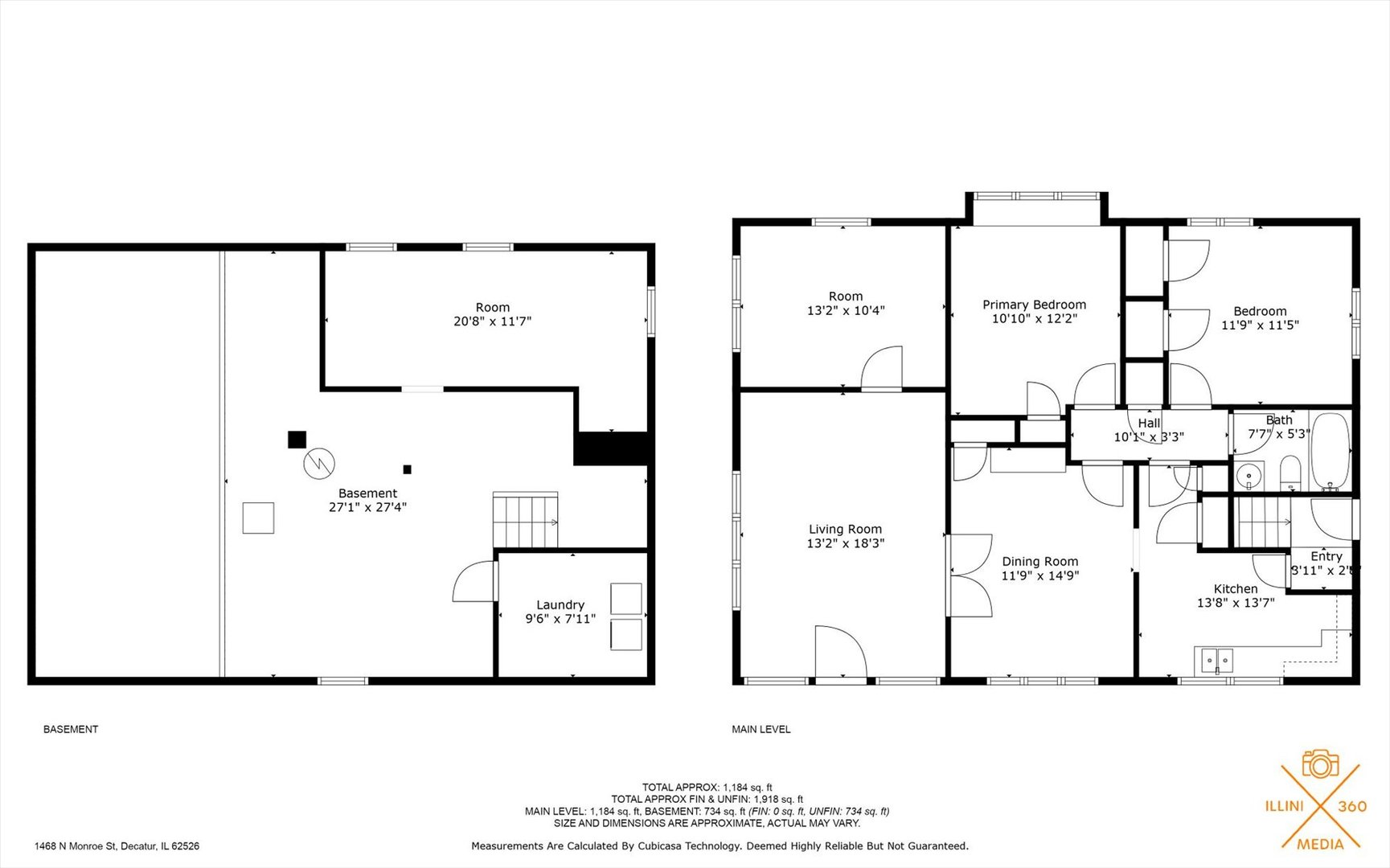 1504 North Monroe Street Decatur, IL 62526 - Photo 36 of 36 a picture of a floor plan