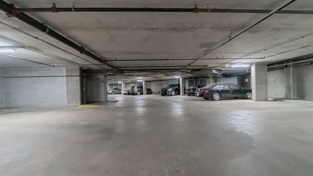 a view of parking area