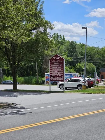 a car parked on the side of the road