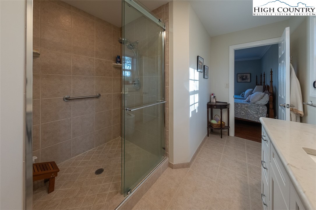 158 Northview Ridge Glade Valley, NC 28627 - Photo 22 of 27 a bathroom with a shower