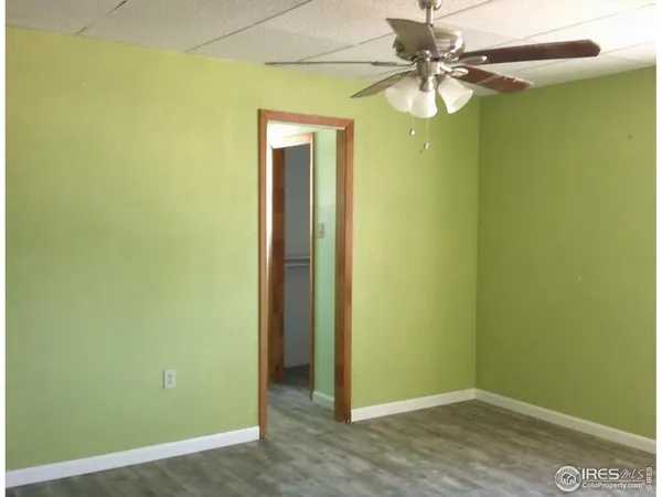 a view of a small space