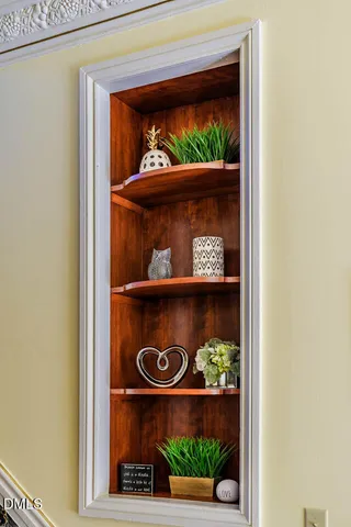 a view of livingroom with furniture and fireplace