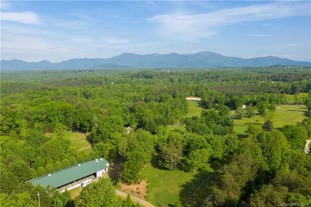 1790 Red Fox Road Tryon, NC 28782 - Photo 37 of 40 a view of a lush green hillside and houses
