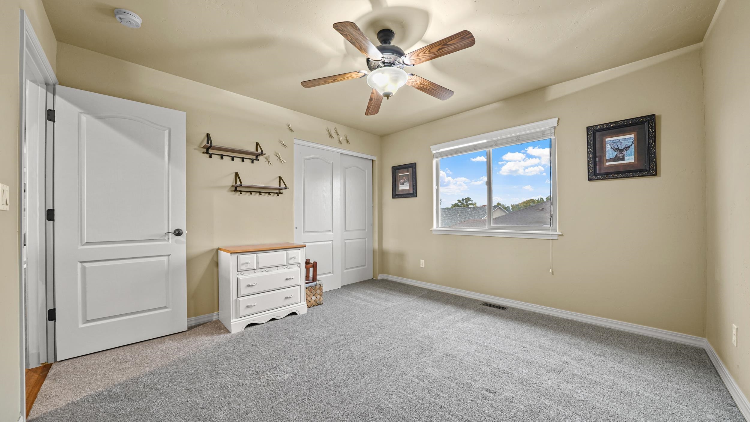 791 Yew Street Fruita, CO 81521 - Photo 24 of 33 a view of workspace with chandelier fan