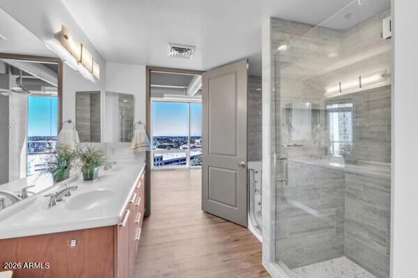 1 East Lexington Avenue, Unit 809 Phoenix, AZ 85012 - Photo 17 of 45 Owner Bath