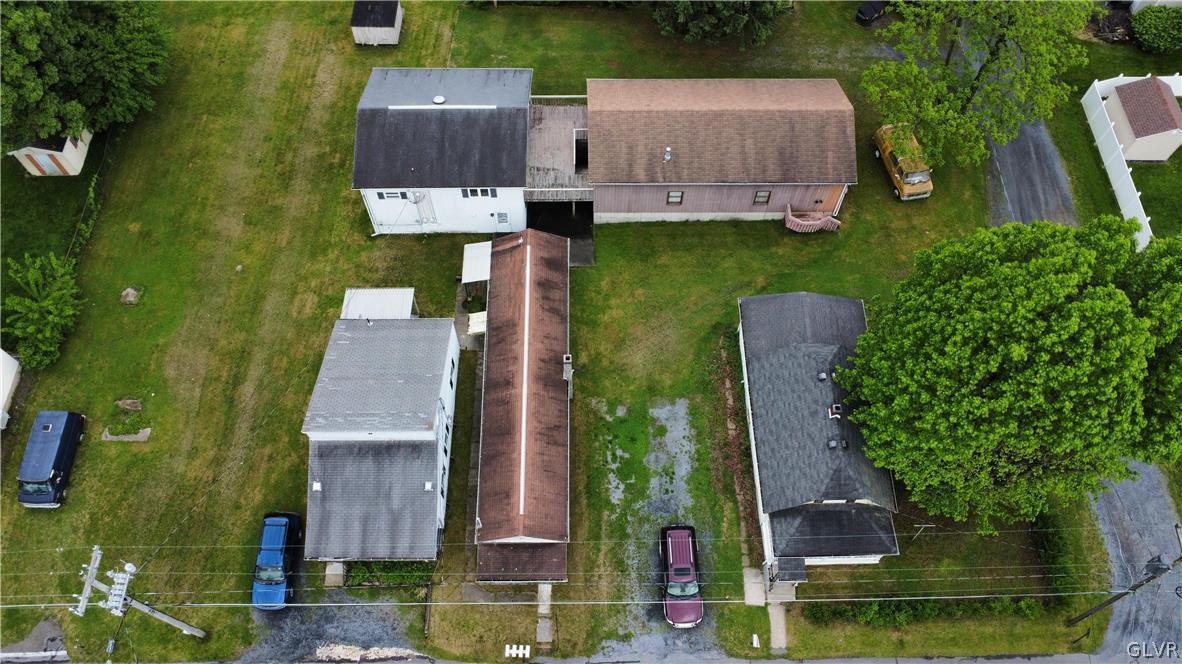 2808 Middletown Road Bethlehem, PA 18020 - Photo 5 of 40 an aerial view of a house with a garden and swimming pool